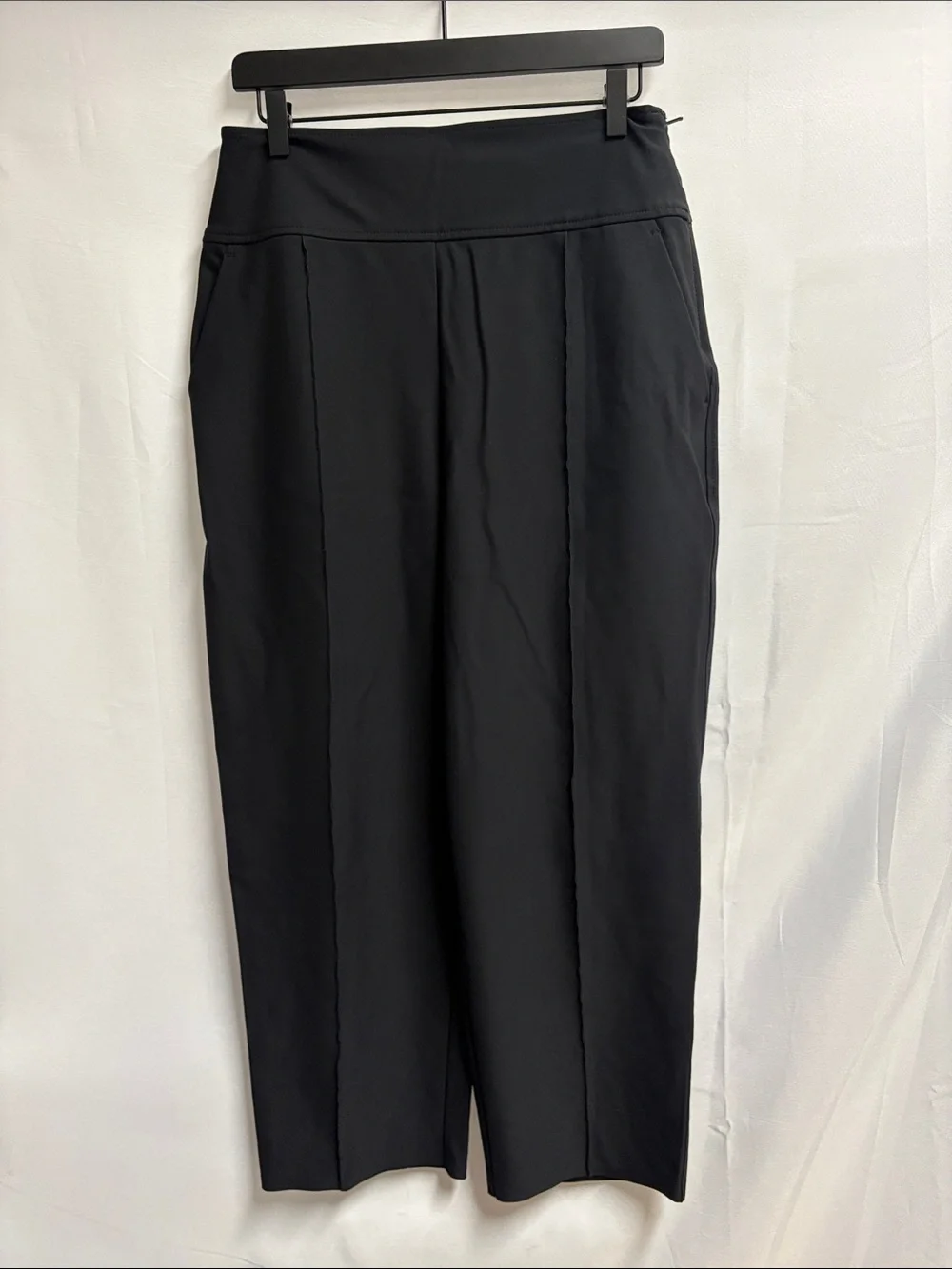 Athleta Stellar Wide Leg Crop Pant Black Size 10 TALL - Picture 5 of 7